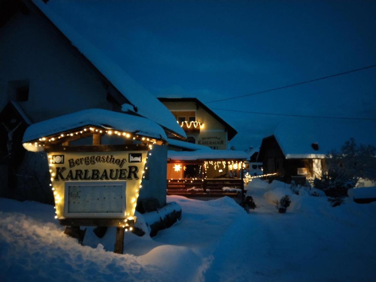 Отель Berggasthof Karlbauer Lendorf Экстерьер фото